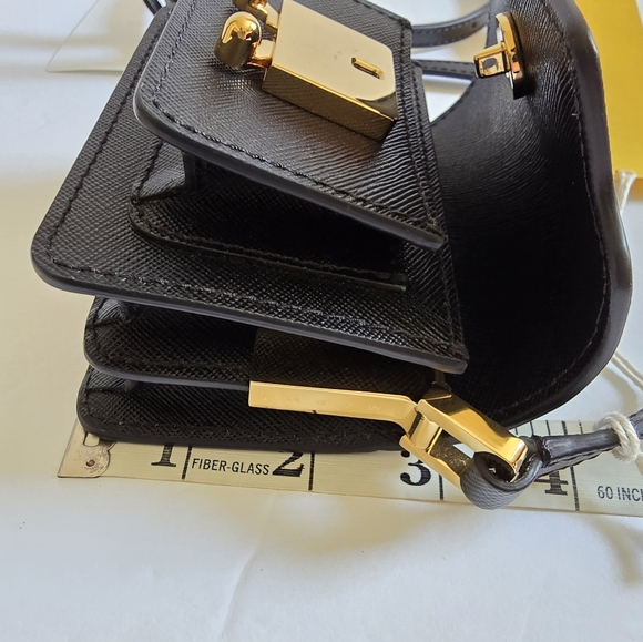 MARNI Nano Trunk Crossbody Bag Black - Picture 8 of 10